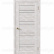 Полотно дверное Дубрава Сибирь FORET, Линия, 800 мм, остекленное, Дуб пепельный